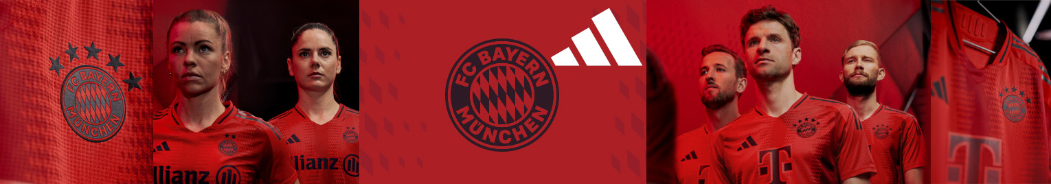 Lot De 3 Boules De Noël FC Bayern München Signature 2024/25 - Décoration Sapin Rouge Avec Logo Et Signatures Officielles