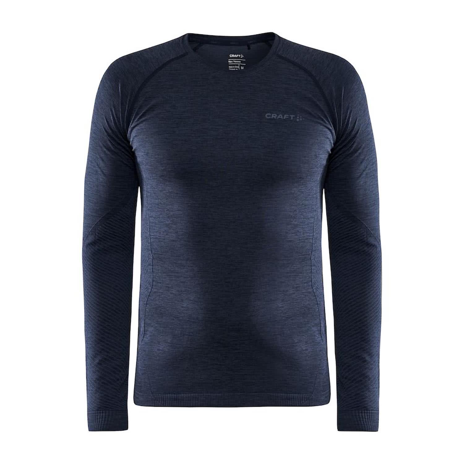 grau lange Ärmel Funktionsshirt Sportshirt CRAFT Active Comfort LS Herren 