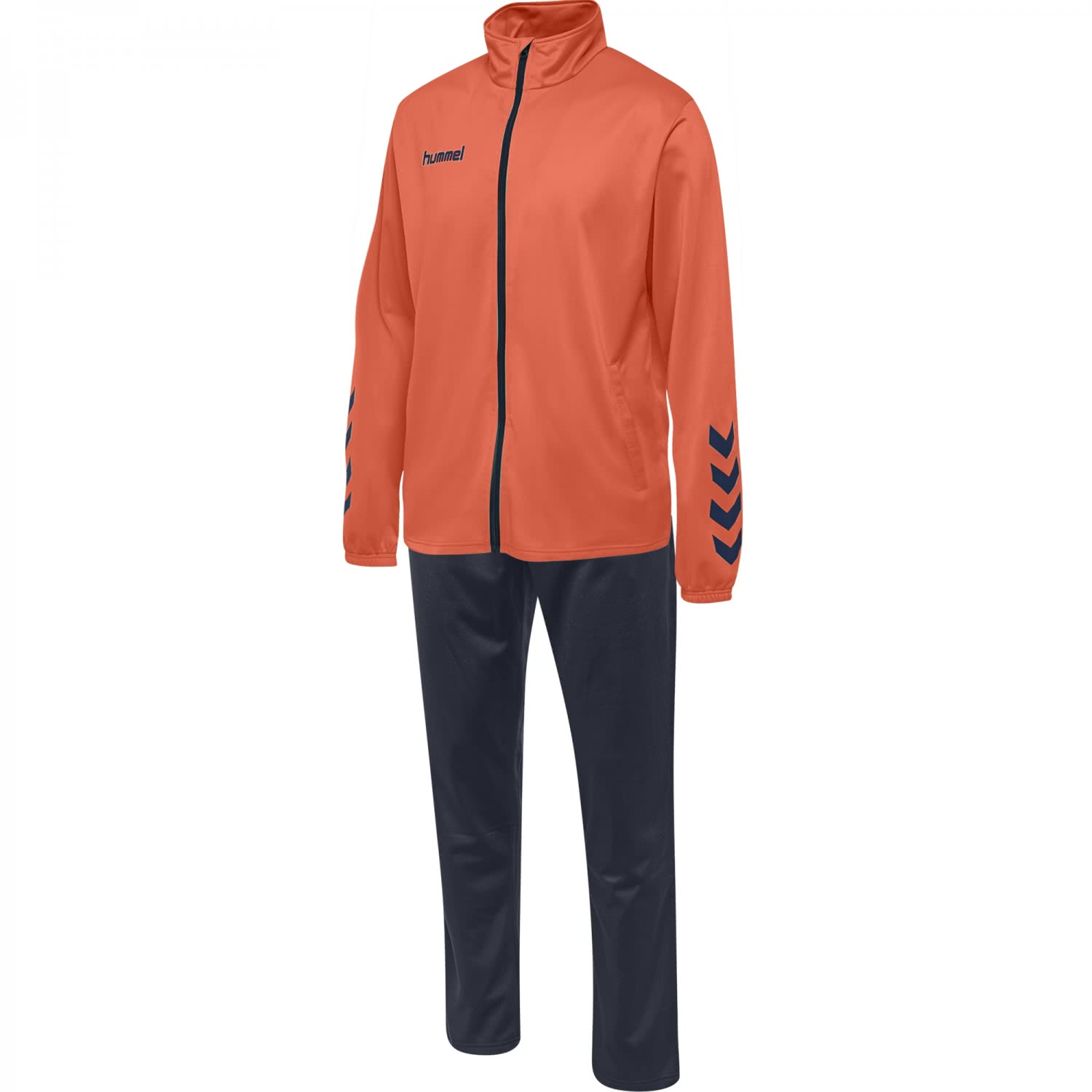 tab Ambassade Glamour Hummel Herren Trainingsanzug Promo Poly Suit 205876 | cortexpower.de