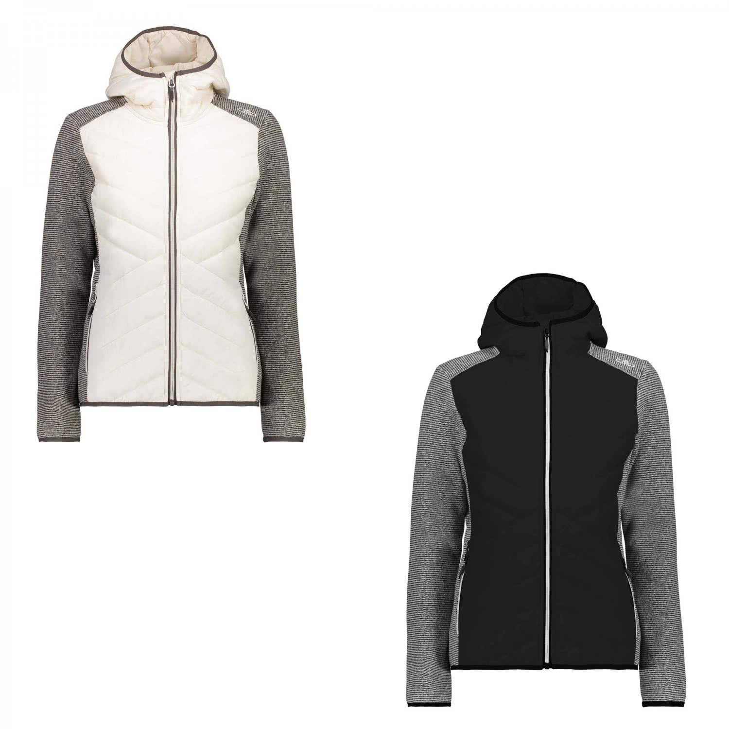 Cmp Fleece Damen Fix Hood Hybrid Cmp Fleece Damen Fix Hood Hybrid