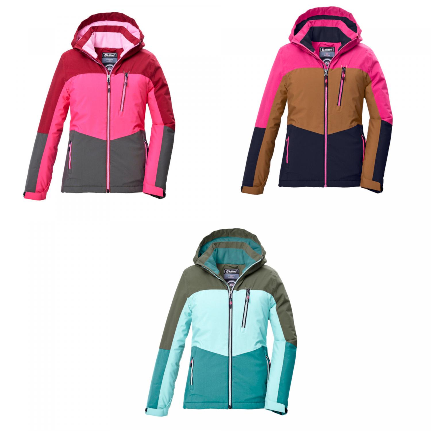 Killtec Fleecejacke KOW 242 GRLS FLC JCKT (1-St) wärmend, Übergangsjacke für Kinder