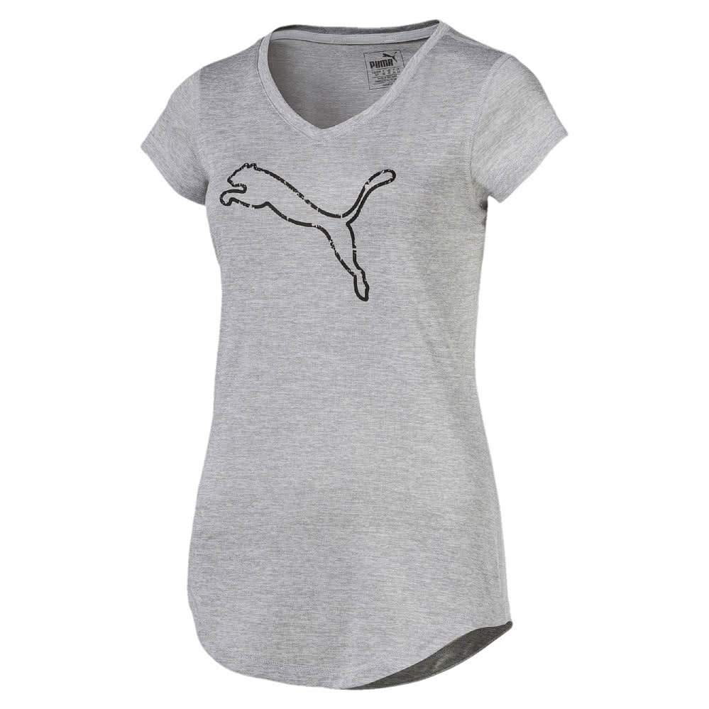 Puma Damen T-Shirt Heather Cat Tee 517147 | cortexpower.de Puma Damen T-Shirt Heather Cat Tee 517147 | cortexpower.de
