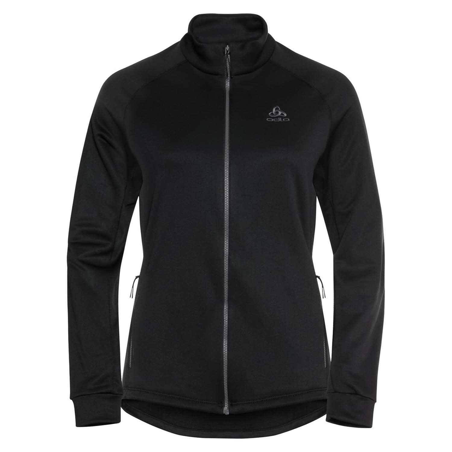 Odlo Damen Mid Layer Tencia – Funktionsoberteil Aus Gitter-Fleece Mit Reißverschluss, Stehkragen & Brusttasche