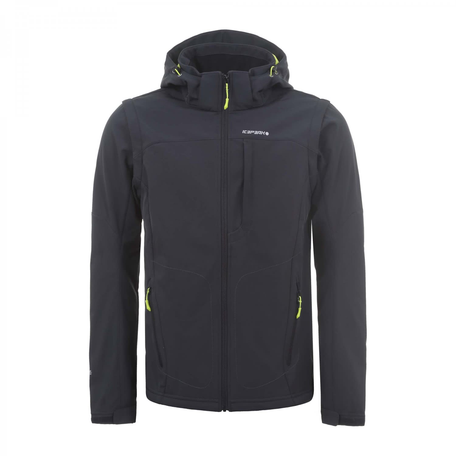 icepeak mosse softshell jacke zip ärmel herren icepeak mosse softshell jacke zip ärmel herren