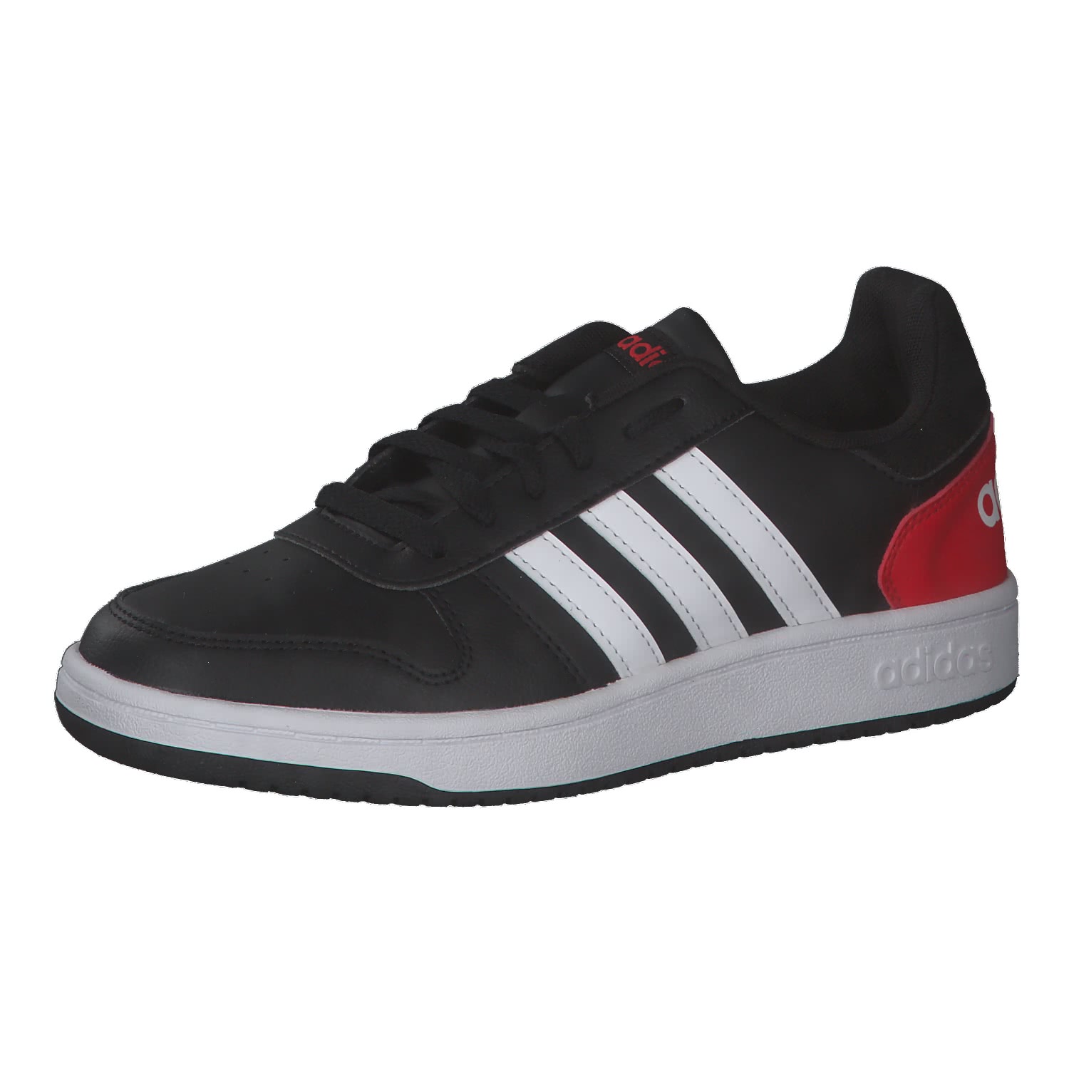adidas Kinder Sneaker HOOPS 2.0 K FY7015 28 core black ftwr white vivid red 28 cortexpower