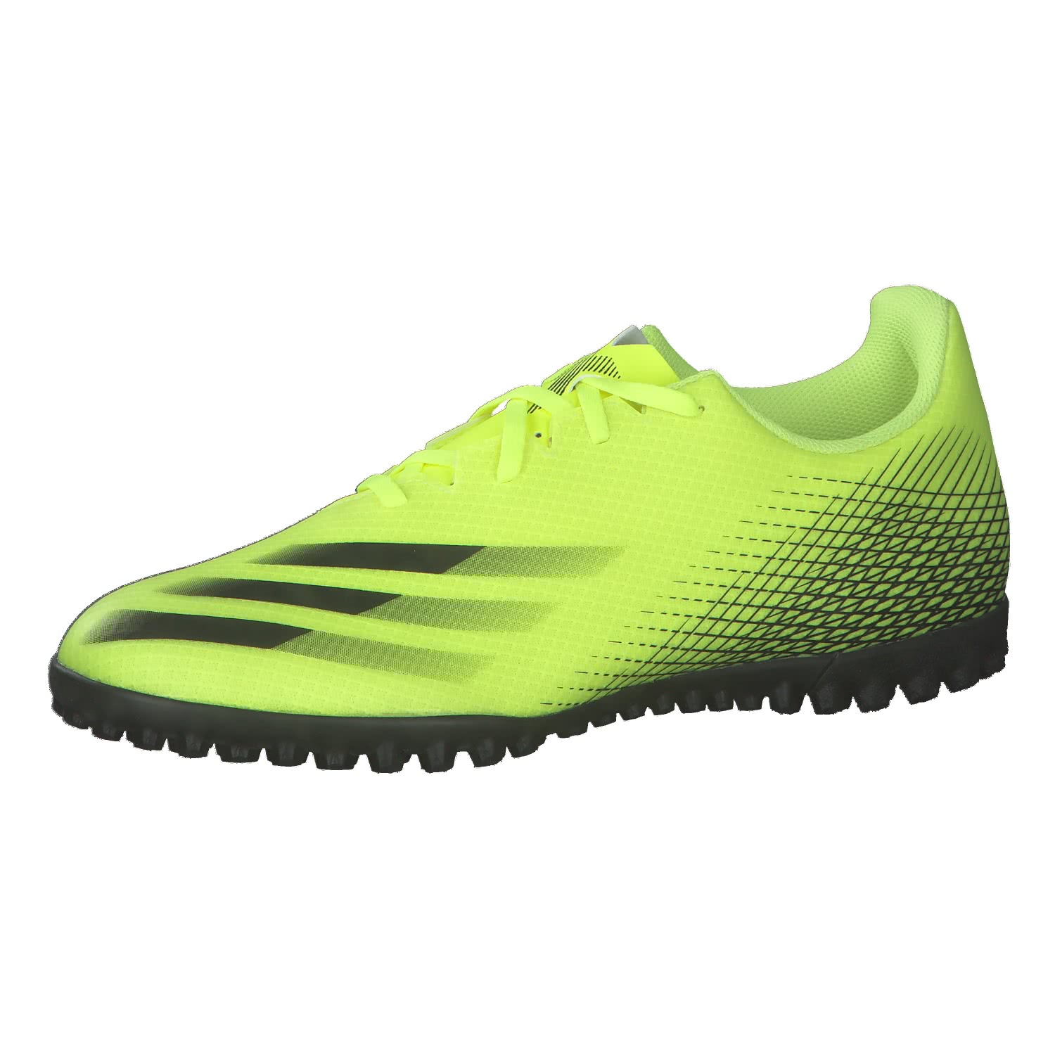 adidas Herren Fussballschuhe X GHOSTED.4 TF FW6917 39 1/3 Solar Yellow/Core  Black/Team Royal Blue | 39 1/3 | cortexpower.de