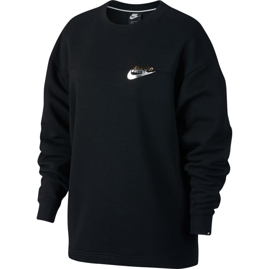 Nike Damen Pullover Sportswear in rot rotweißschwarz Damen Nike Damen Pullover Sportswear in rot rotweißschwarz Damen