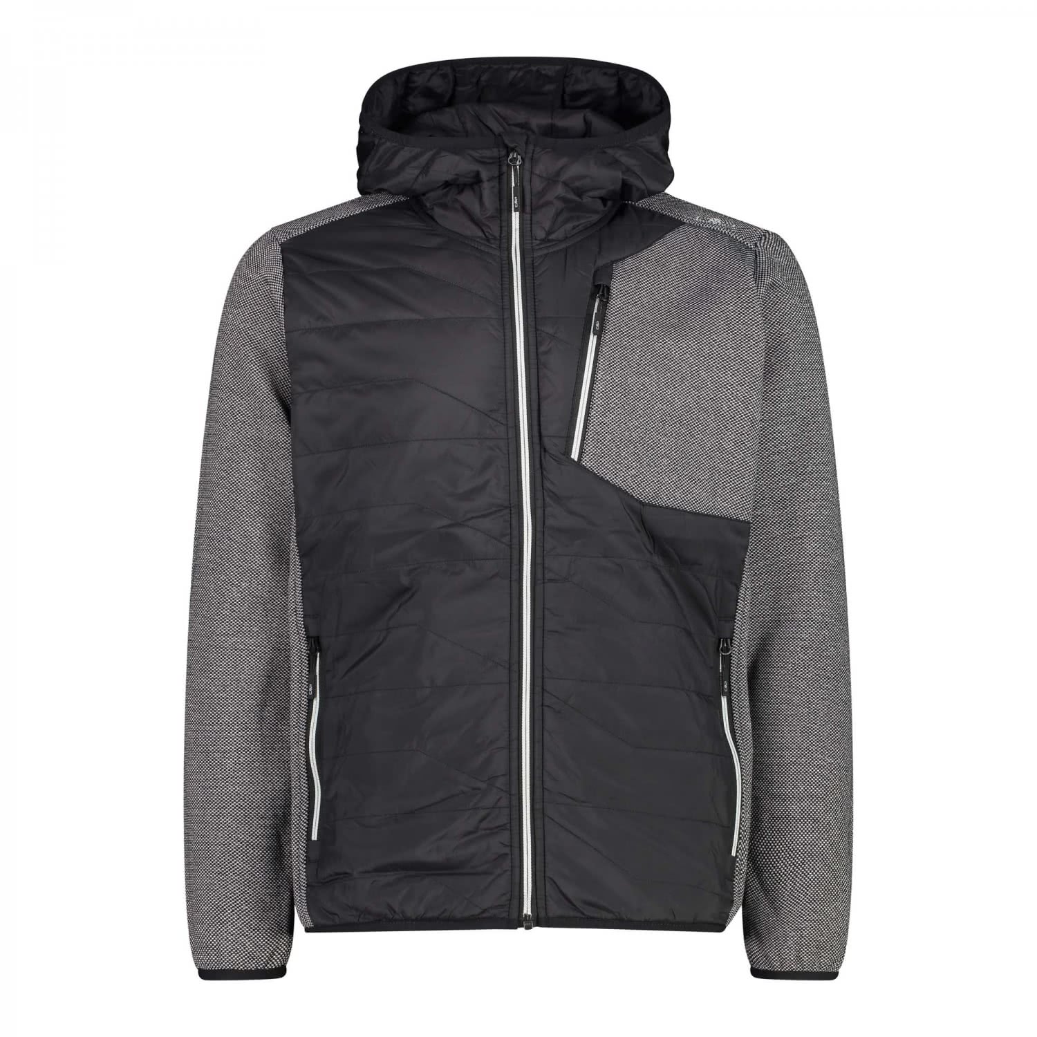 CMP Herren Jacke Man Hybrid Jacket Fix Hood 31H0997-U901 54 Nero | 54 ...