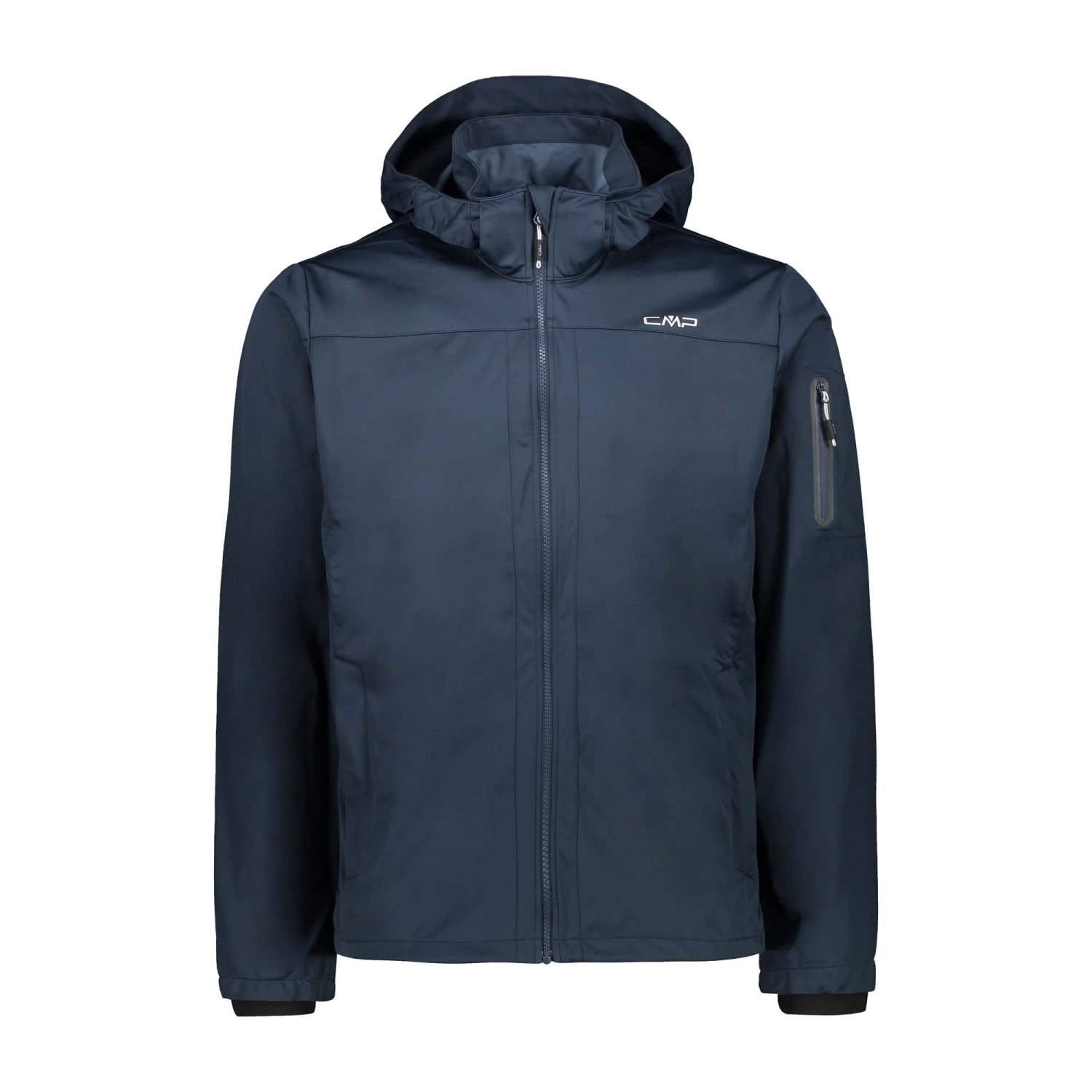 CMP Giacca Uomo Zip Hood Rosso - Antivento E Impermeabile Giubbino Outdoor Leggero