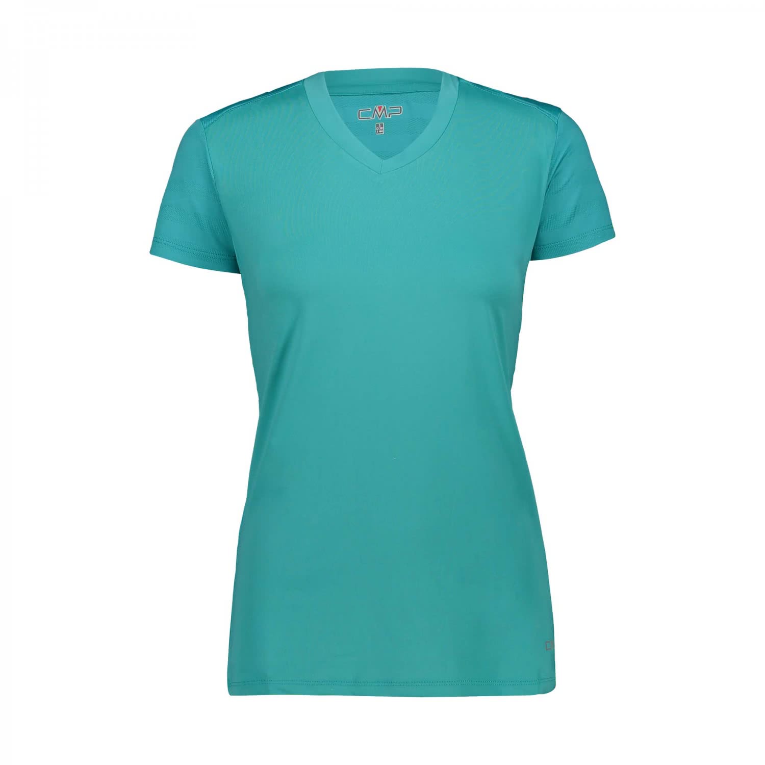 CMP T-Shirt Donna Con Stampa - Cotone E Poliestere Stretch, Morbida E Leggera, Per Sport E Tempo Libero