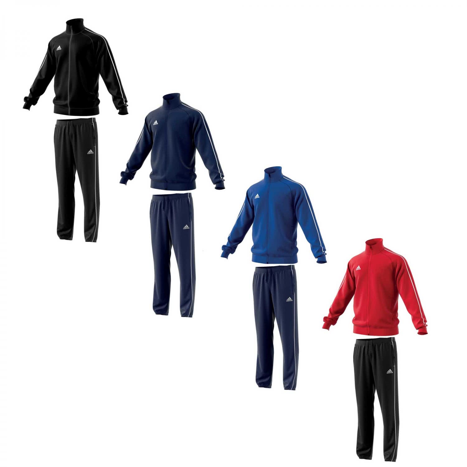 adidas Herren Polyesteranzug Core 18 cortexpower
