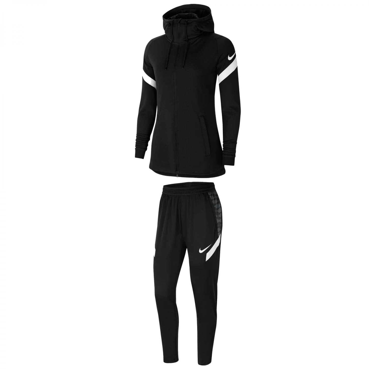 Nike Sportswear Trainingsanzug Schwarzer Nike Anzug Damen Damen