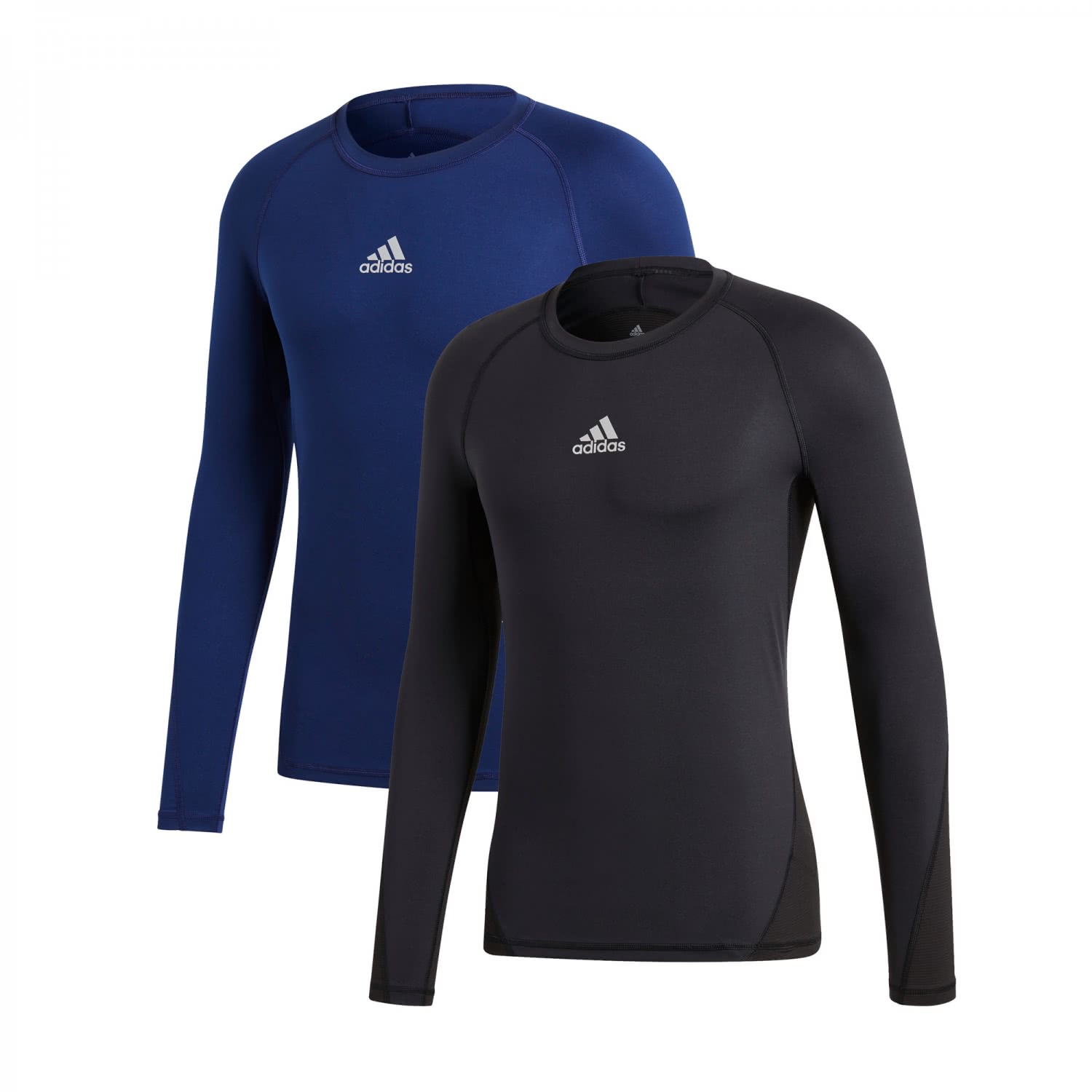 adidas Herren Langarm Shirt ALPHASKIN TECHFIT 2Pack cortexpower