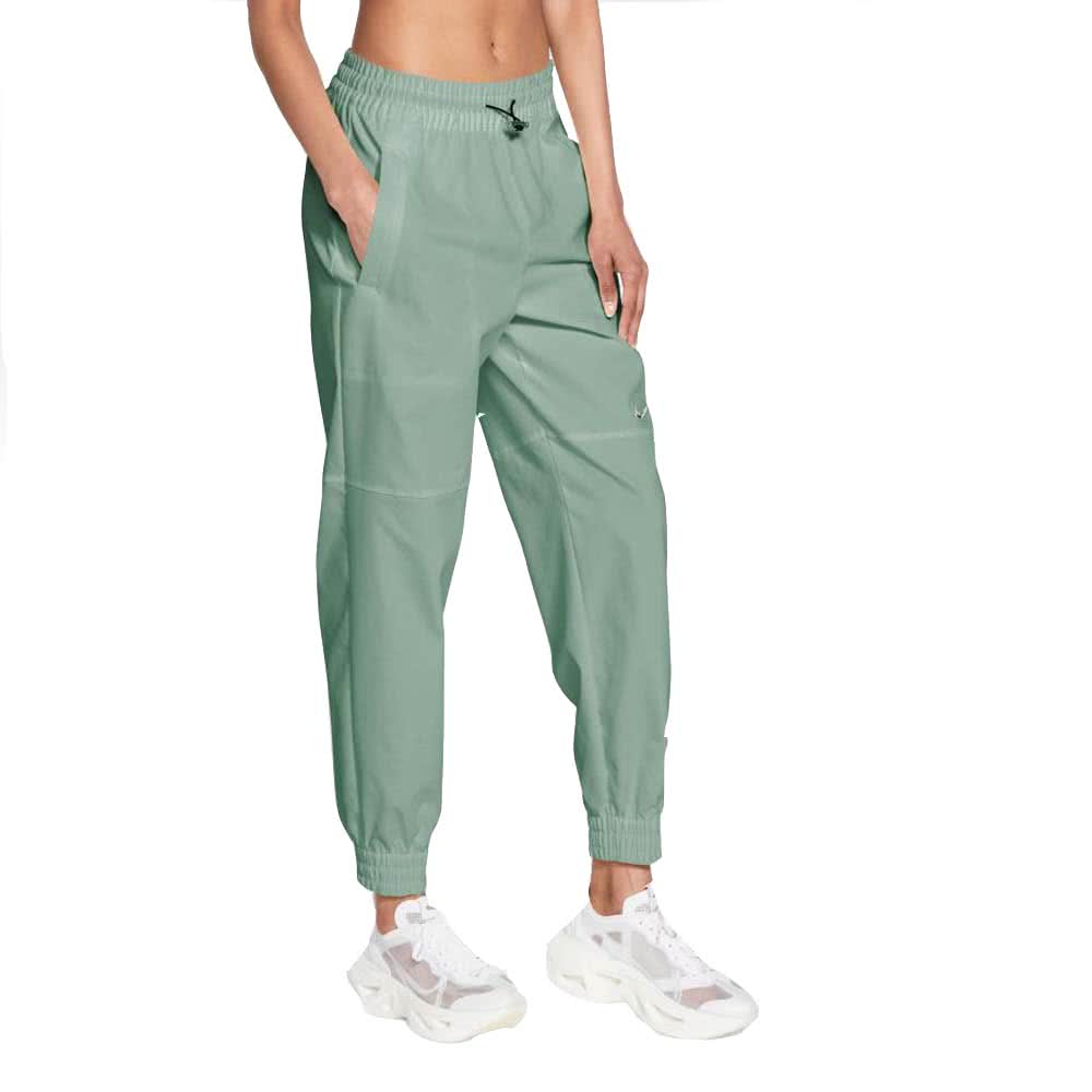 SPODNIE DAMSKIE NIKE SPORTSWEAR SWOOSH ZIELONE CZ8909-006 | Sneakershop.pl