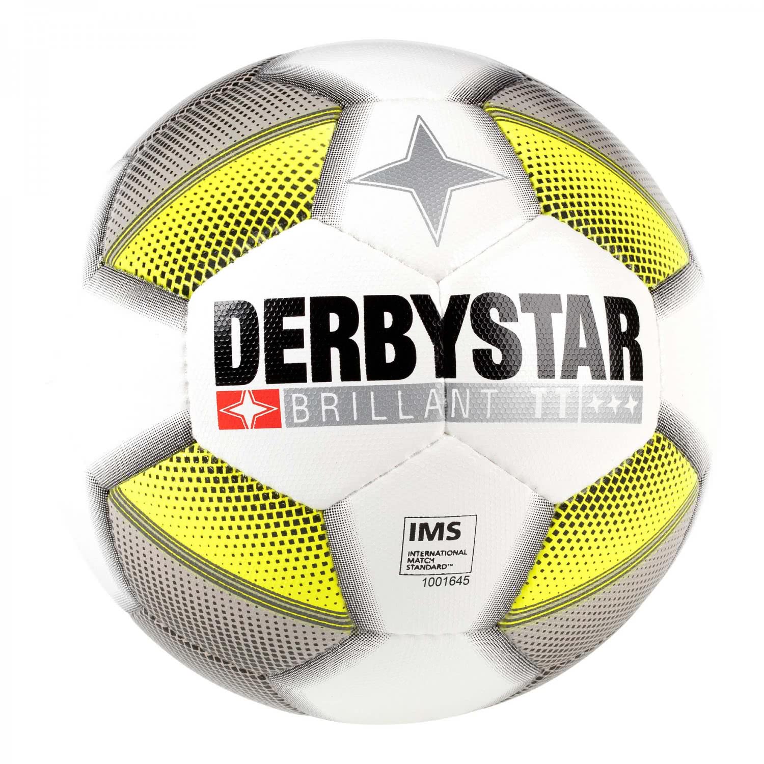 Derbystar Fussball Brillant Tt Db 1018500195 5 Weiss Grau Gelb 5 Cortexpower De