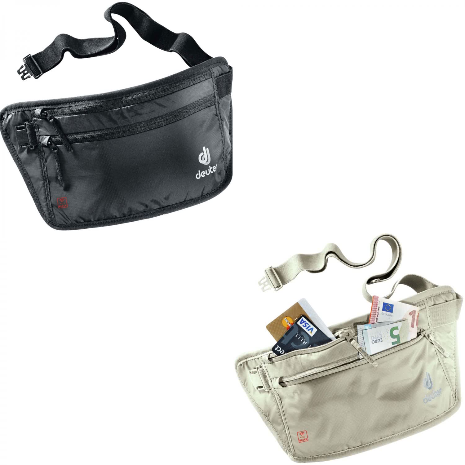 Deuter Geldgurt Security Money Belt II RFID BLOCK 3942820 cortexpower