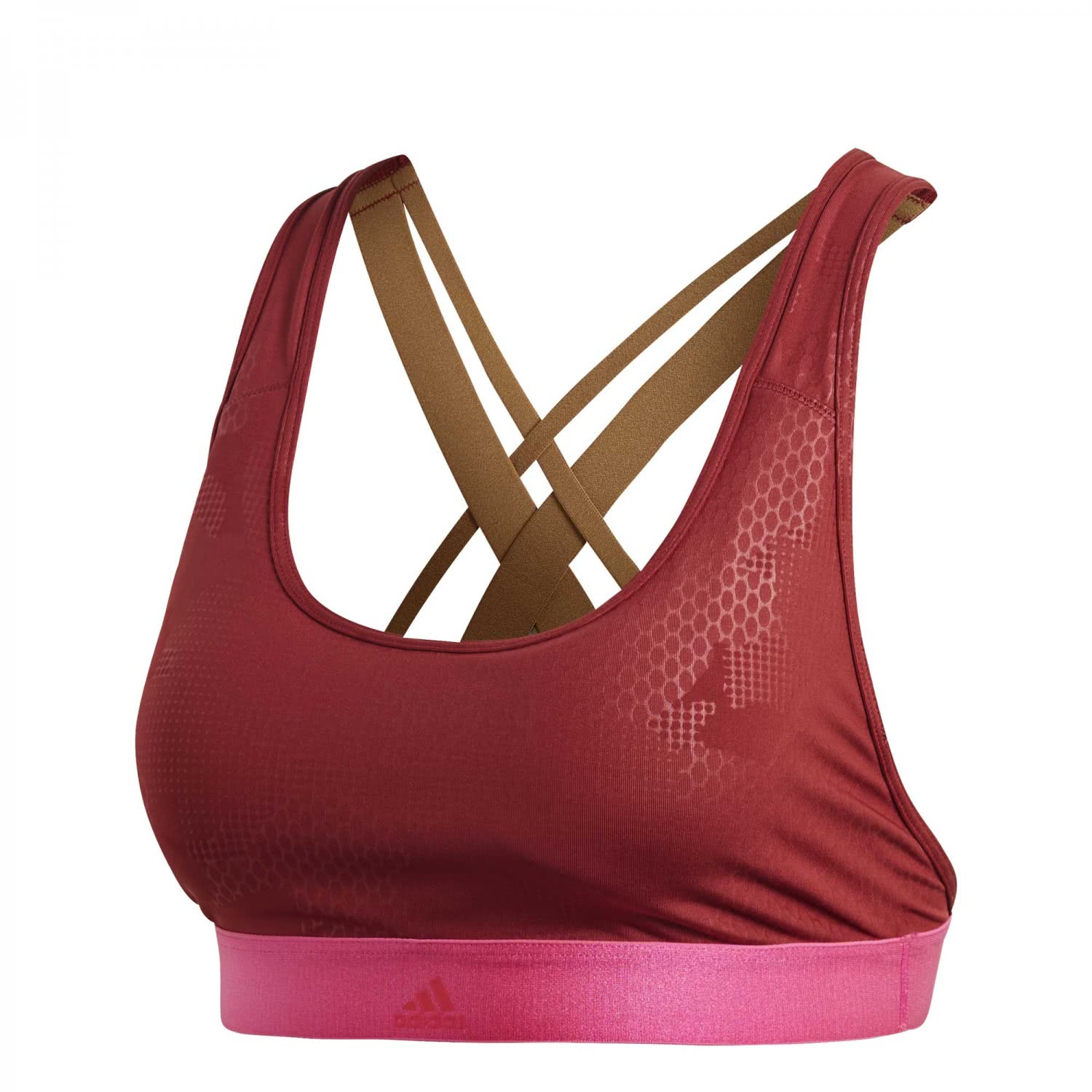 adidas Damen Sport BH Dont Rest Bra x AI DH7095 XXS noble maroon