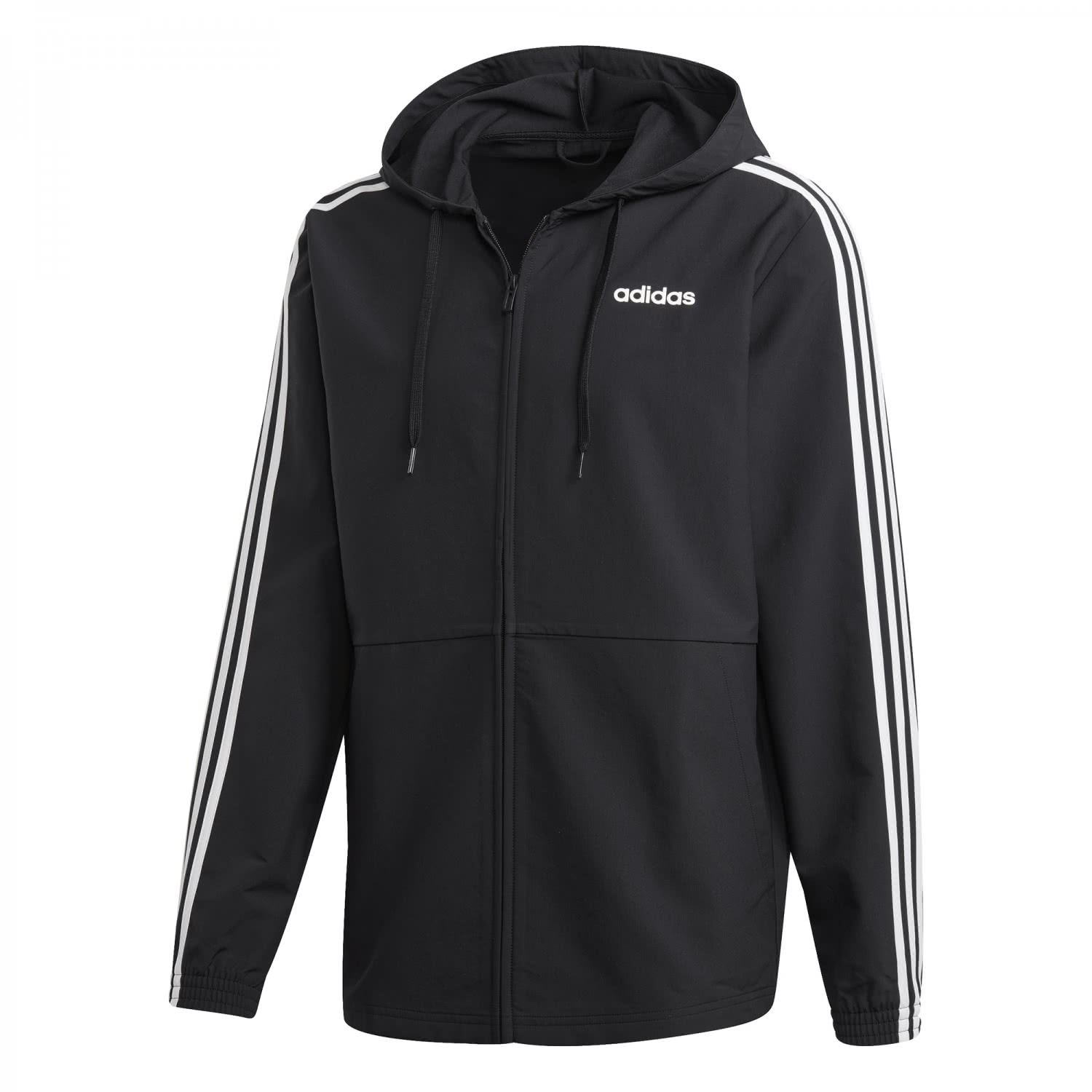 adidas Herren Windbreaker Essentials 3 Stripes Woven adidas Herren Windbreaker Essentials 3 Stripes Woven