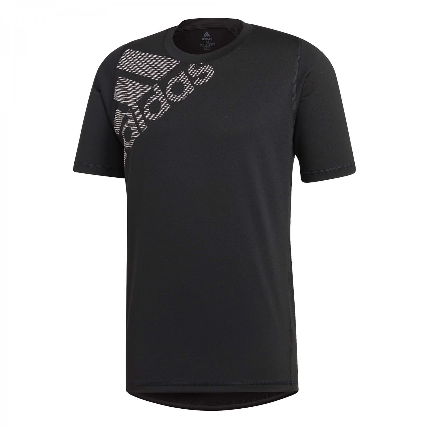 adidas Herren T Shirt FreeLift Badge of Sport Graphic Tee AOP Graphic Tee – Herren T Shirt von Adidas
