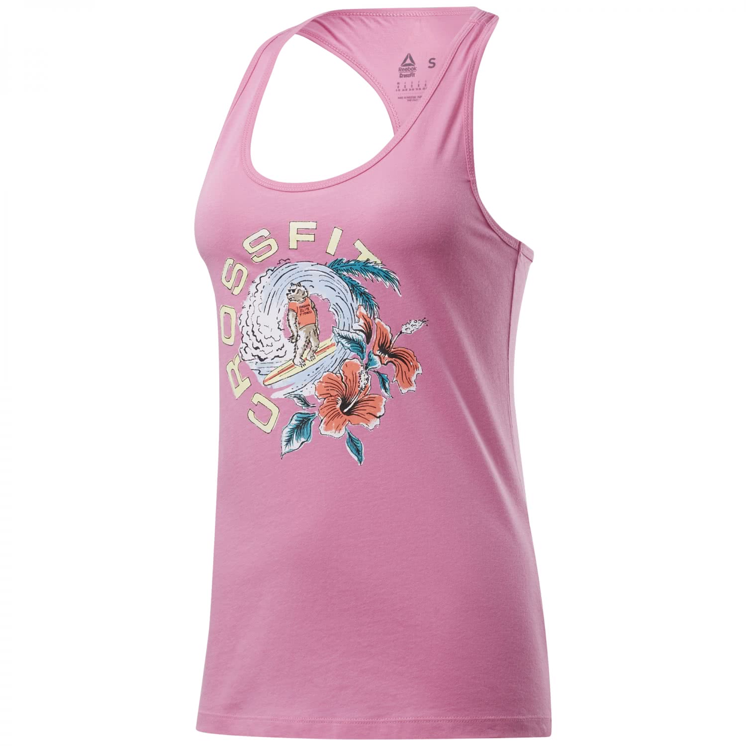 Reebok CrossFit Damen Tanktop Surfing Bear Tank | Reebok CrossFit Damen Tanktop Surfing Bear Tank |