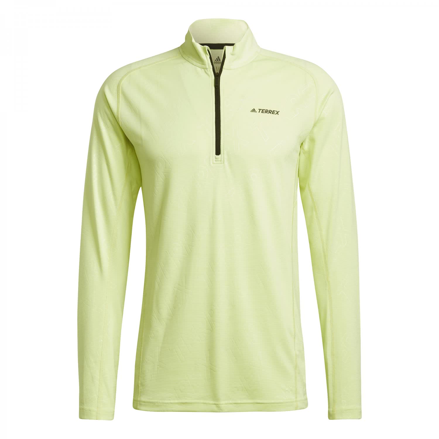 adidas TERREX Herren Langarmshirt TraceRocker 1 2 zip GQ4262 M