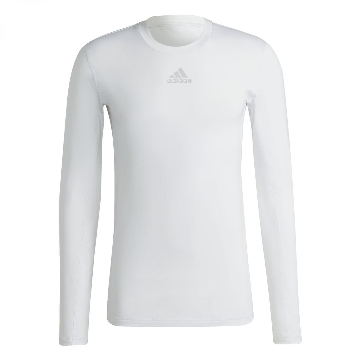 adidas Herren Langarmshirt Techfit Long Sleeve Warm Top H23121 XXL White |  XXL