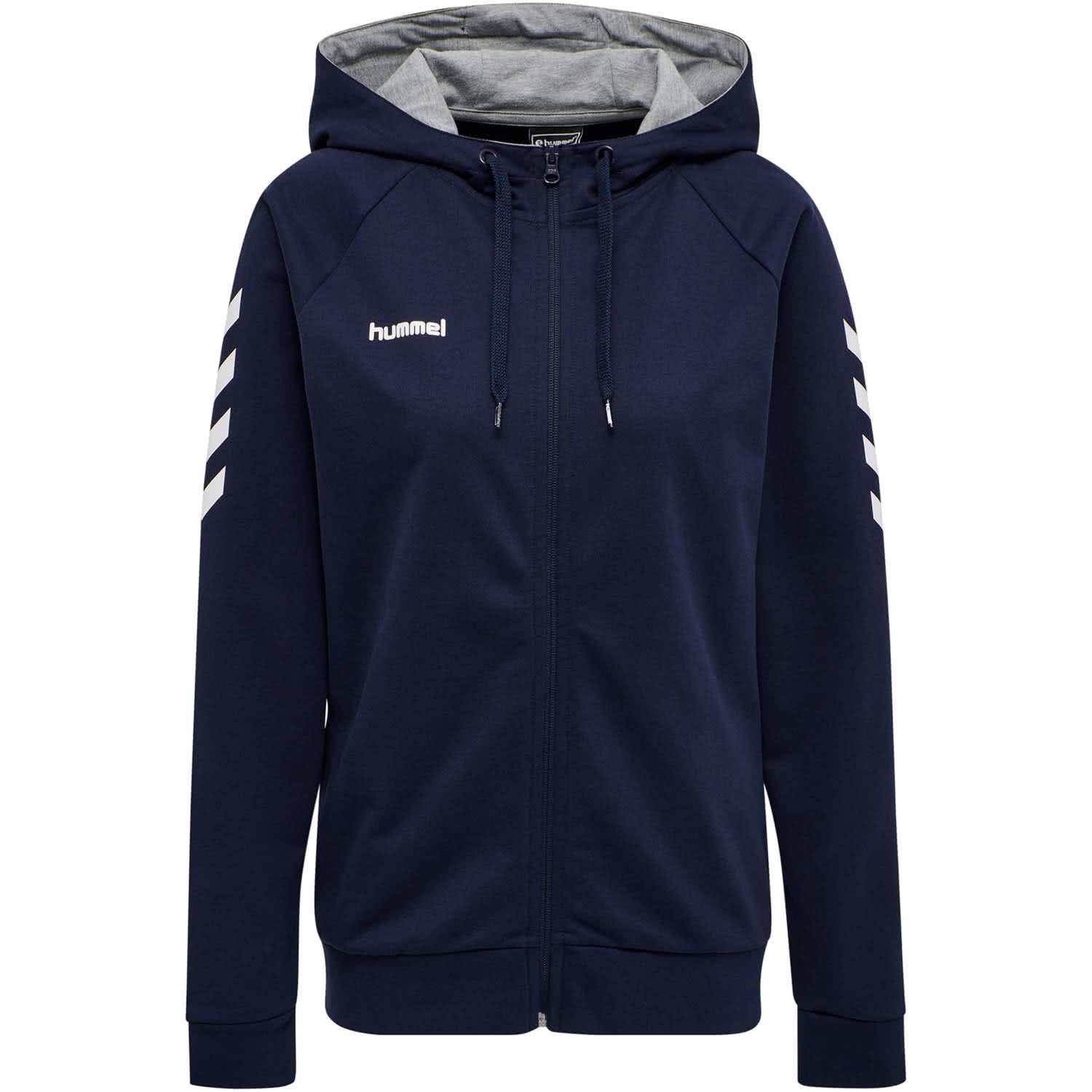 Hummel Damen Sweatjacke Go Cotton Zip Hoodie Woman 204232 Hummel Herren HMLGO Cotton Zip Hoodie: : Bekleidung