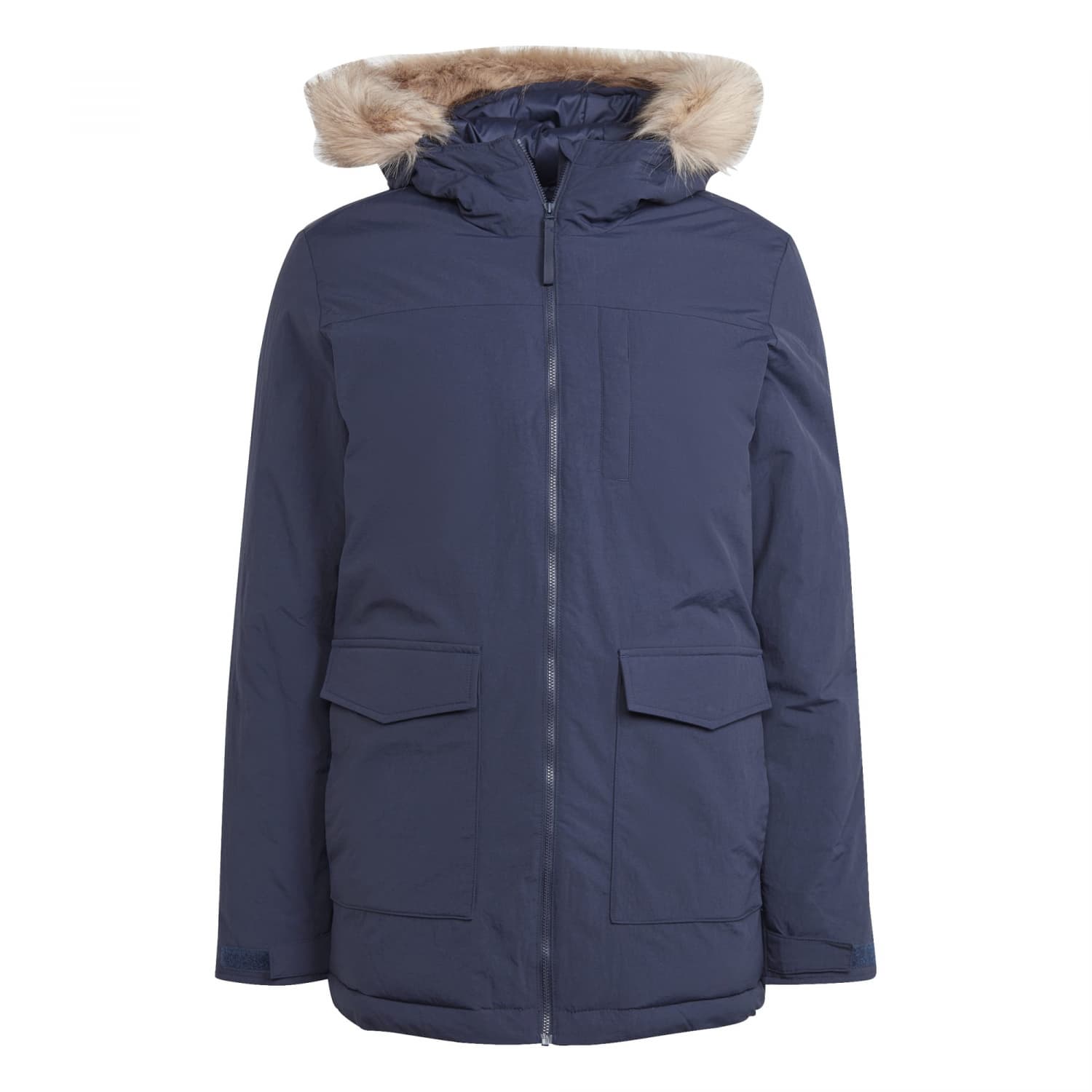 adidas Herren Parka Hooded Fur Parka cortexpower