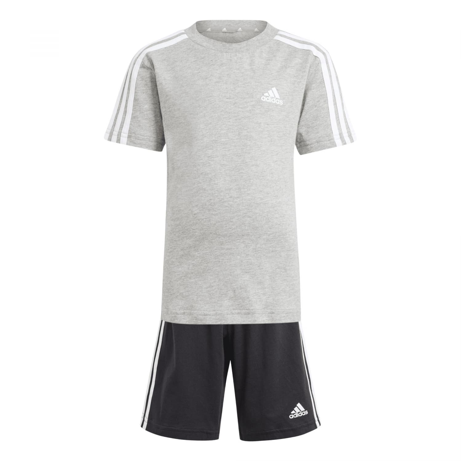 adidas entrada sports t shirt and shorts set