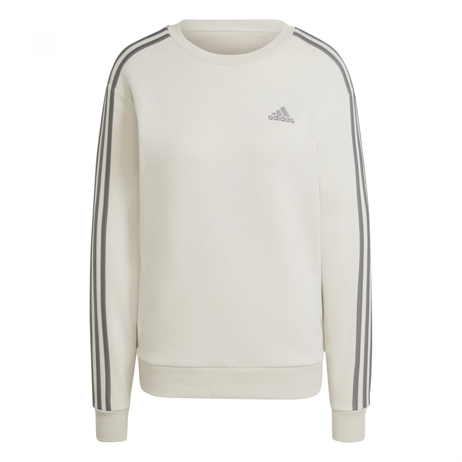 adidas Damen Pullover Essentials 3 Stripes Fleece Sweat cortexpower