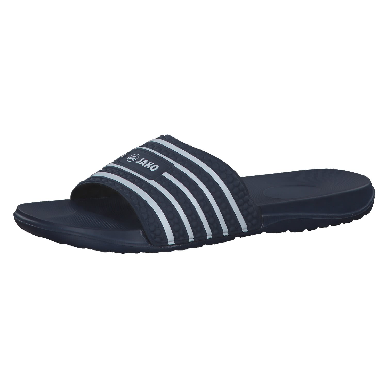 JAKO Kinder Badeschlappen Jakolette 5701 - Rutschfeste Badelatschen Weiß