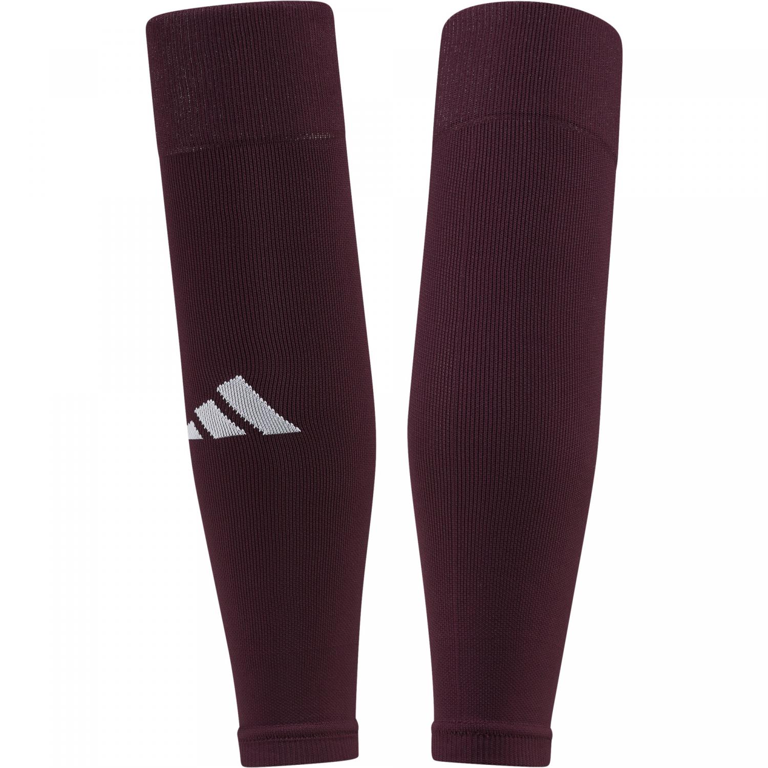 adidas Stutzen Milano Sleeve JZ2320 37-39 Team Maroon2/White | 37-39 ...