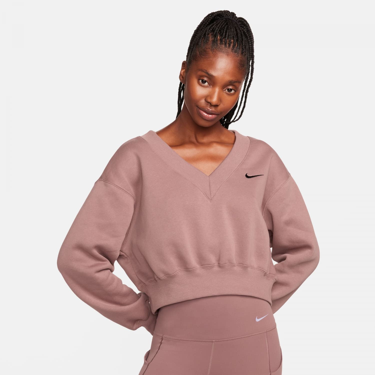 Nike Damen Pullover Sportswear Phoenix Fleece FN3651 cortexpower