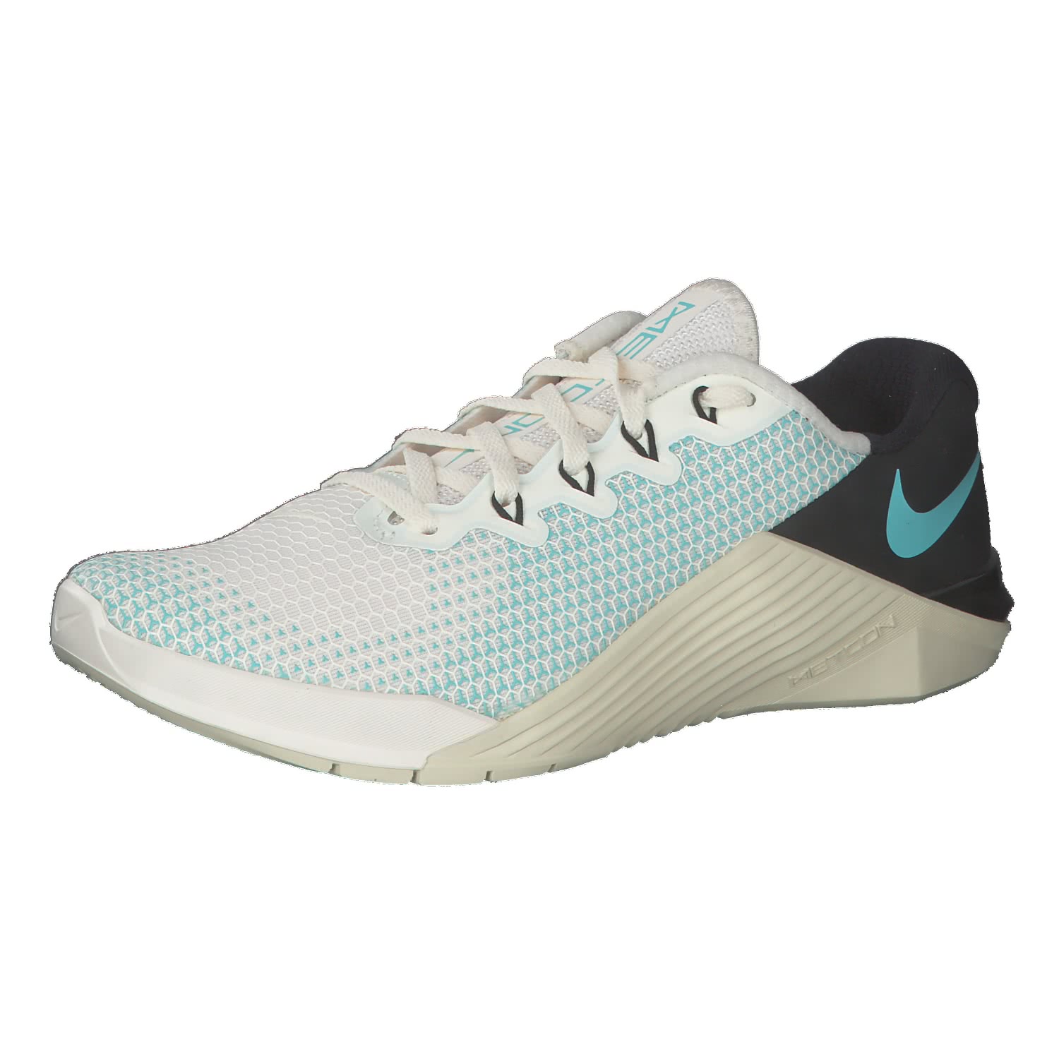 Nike Damen Trainingsschuhe Metcon 5 AO2982-103 38 Pale  Ivory/Green-Black-Fossil | 38 | cortexpower.de