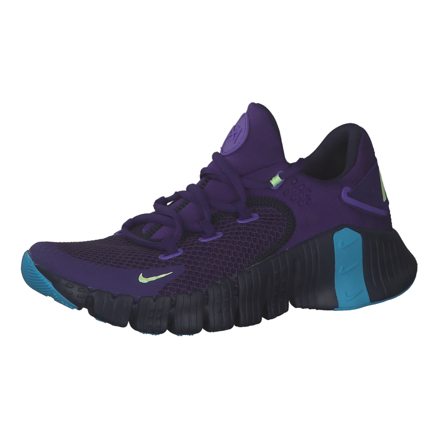 Nike Damen Trainingsschuhe Free Metcon 4 CZ0596 500 39 Deep Purple Barely Volt Blackened Blue 39 cortexpower