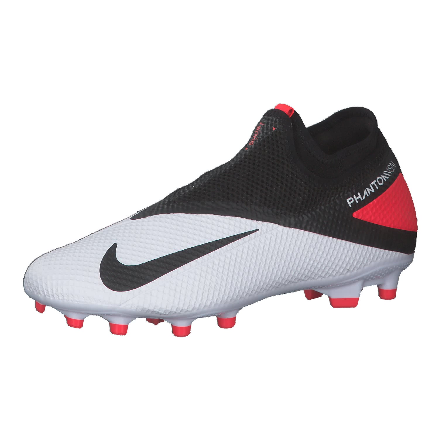 Nike Phantom Vision Soccer Football Ball Black Green Silver .