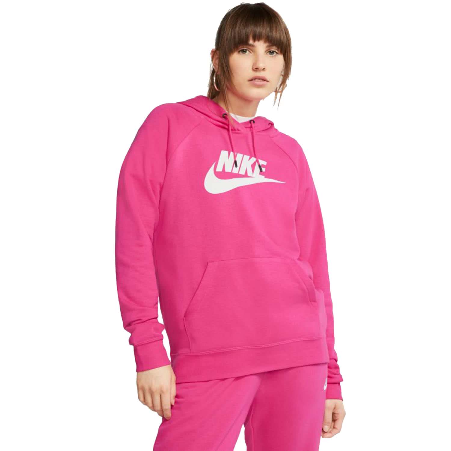 nike sportswear w nsw essential fleece hoodie ssnl