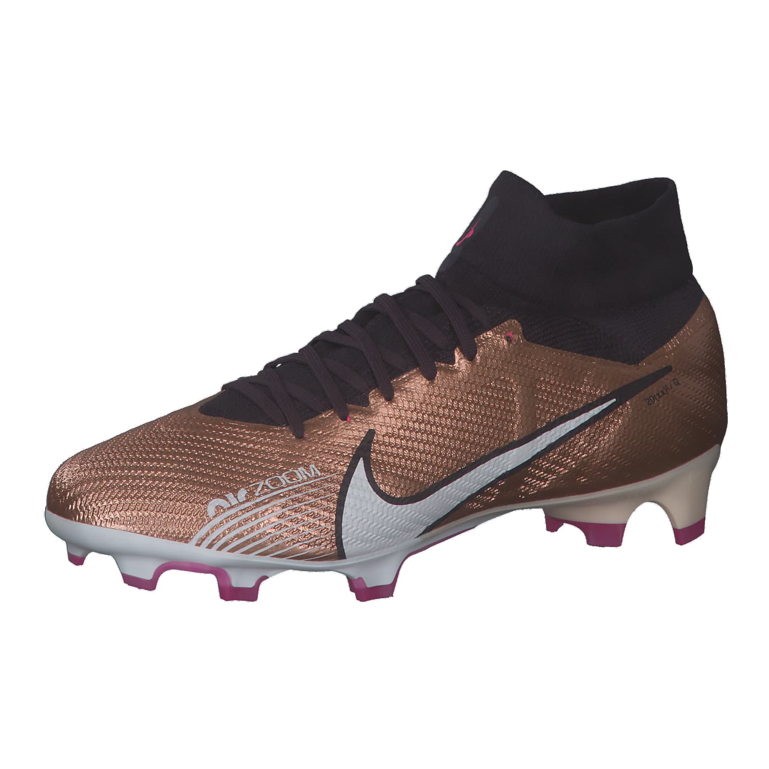 Nike Herren Fussballschuhe Zoom Mercurial Superfly 9 Pro FG DR5939-810 41 Metallic Copper | 41 