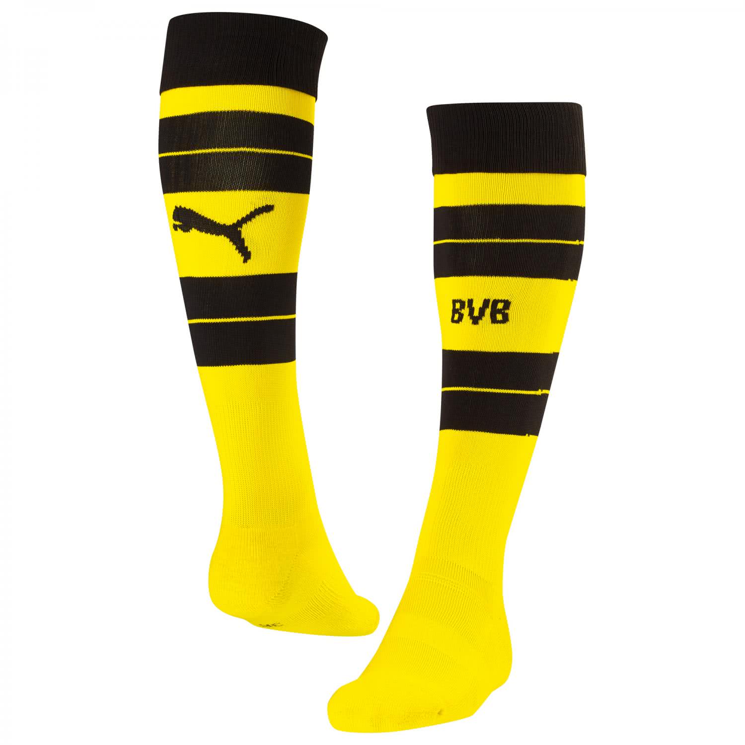 Puma Herren Borussia Dortmund Stutzen BVB Hooped Socks 2016 Puma Herren Borussia Dortmund Stutzen BVB Hooped Socks 2016