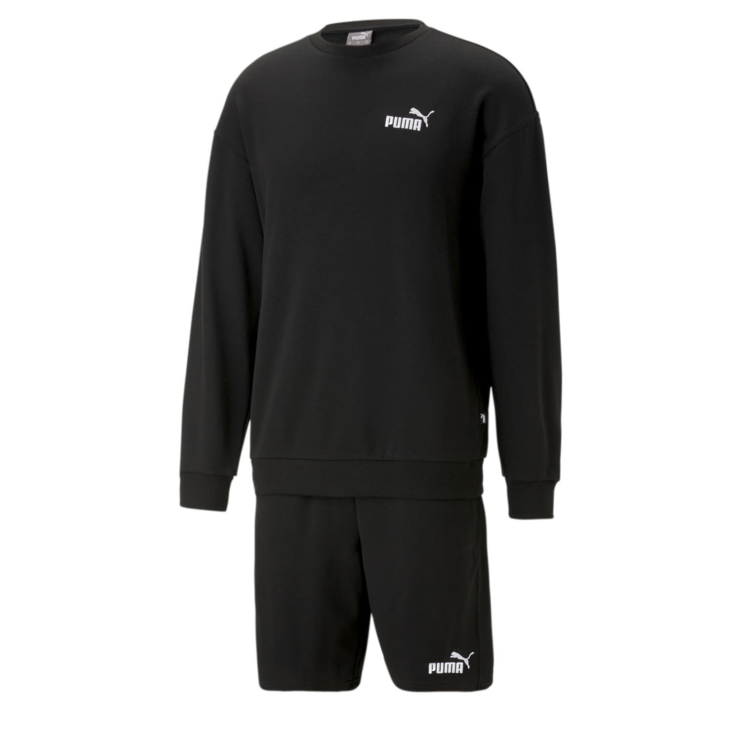 Puma Herren Trainingsanzug Relaxed Sweat Suit 673308-01 S Puma Black ...