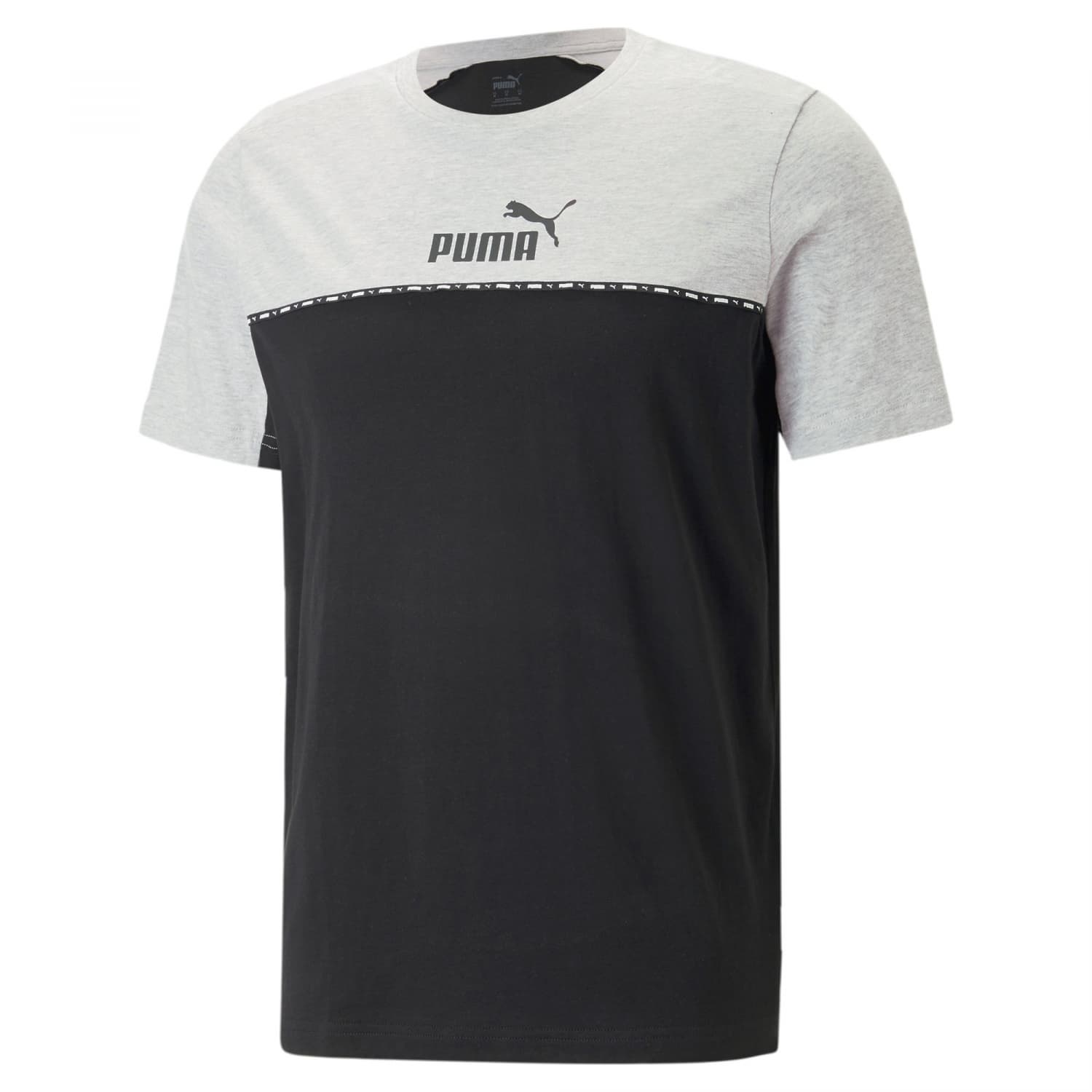 Puma Herren T-Shirt Ess Block x Tape Tee 673341