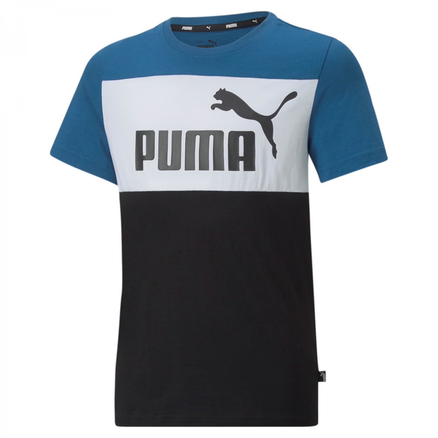 Puma Kinder T-Shirt ESS+ Colorblock Tee B 846127 | eBay