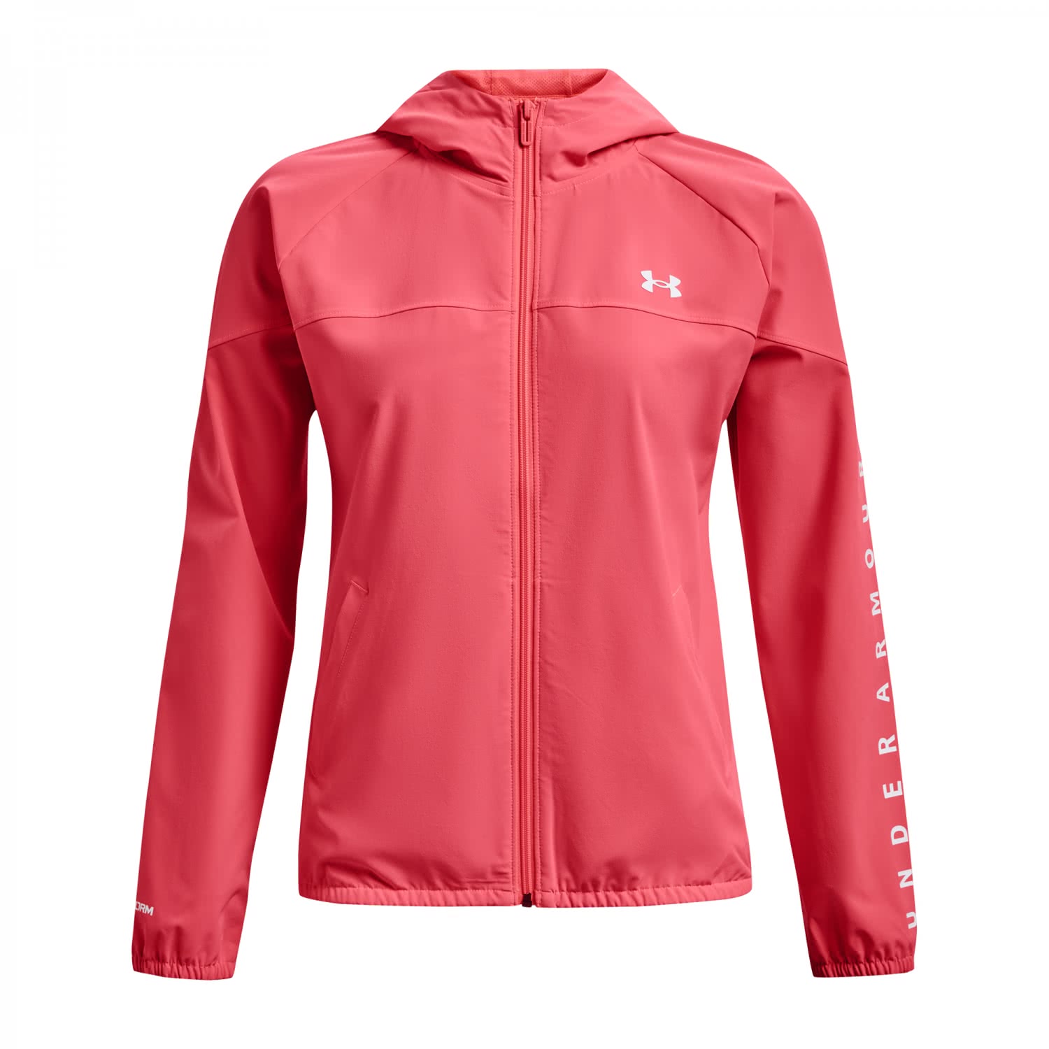 Under Armour Damen Trainingsjacke Woven Hooded Jacket 1351794 819 S Brilliance S cortexpower