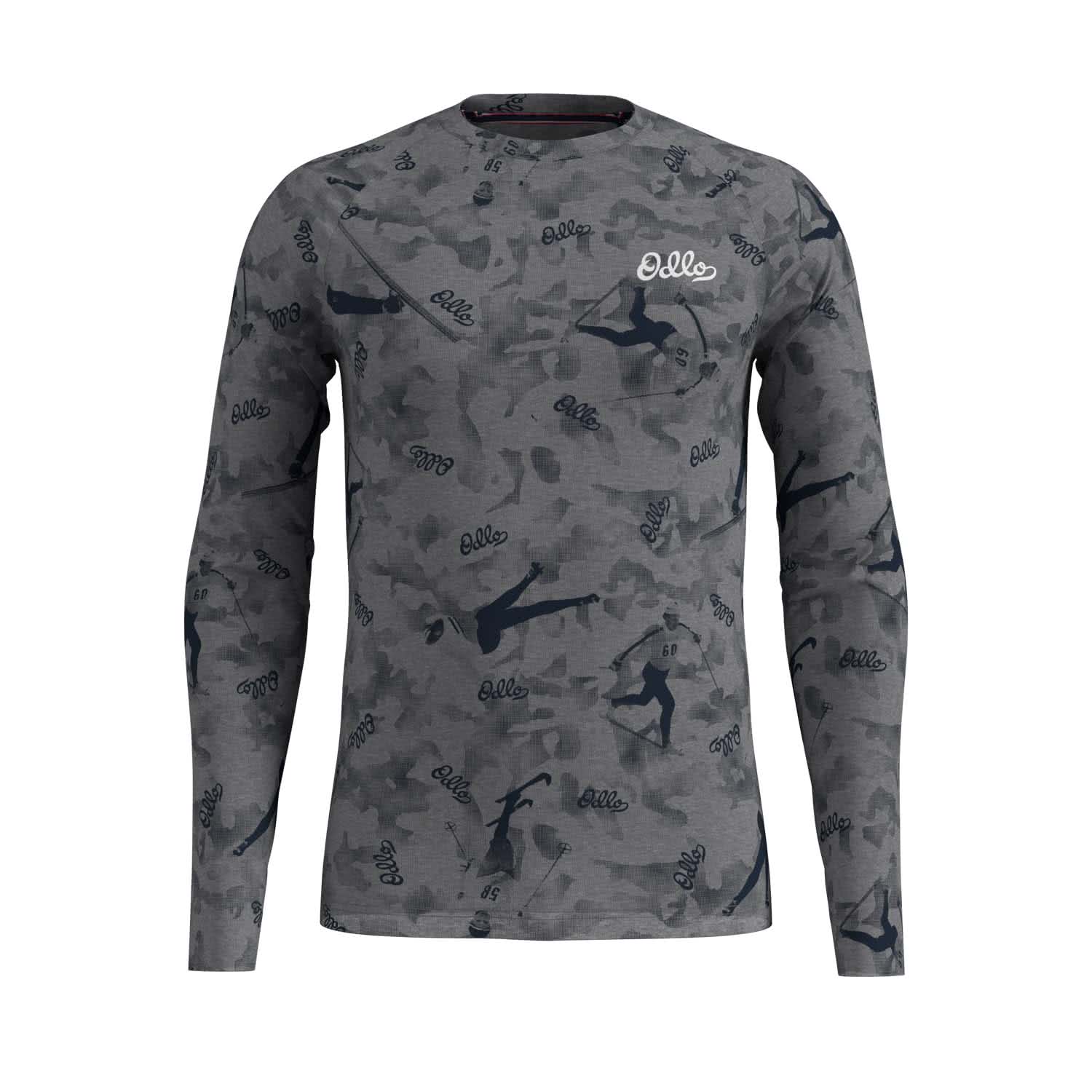 Odlo Herren Funktionsshirt SUW Top Crew Neck L//S Warm 188032