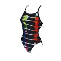 Arena Damen Badeanzug Sunset Stripes Challenge Back 004032