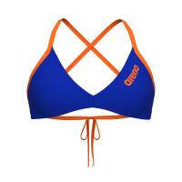 Arena Damen Bikinioberteil Team Swim Top Tie Back Solid 004768
