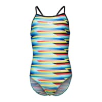 Arena Mädchen Badeanzug Racing Stripe Ligh 009006
