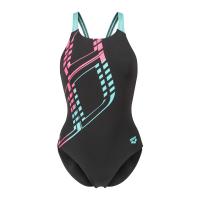 Arena Damen Badeanzug GRAPHIC SWIMSUIT SWIM PRO L 010809