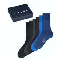 Falke Herren Socken Airport Traveller Pack 6P SO 13068