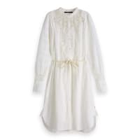 Maison Scotch Damen Kleid Lace Patch 150735